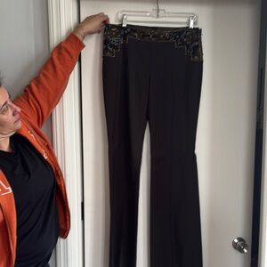 Chloe Black Boot Cut Flare Pants